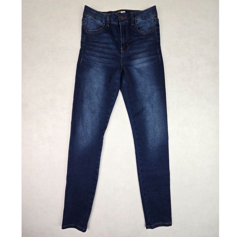 Fashion Nova So Seamless Stretch Skinny Jeans Small Dark Wash